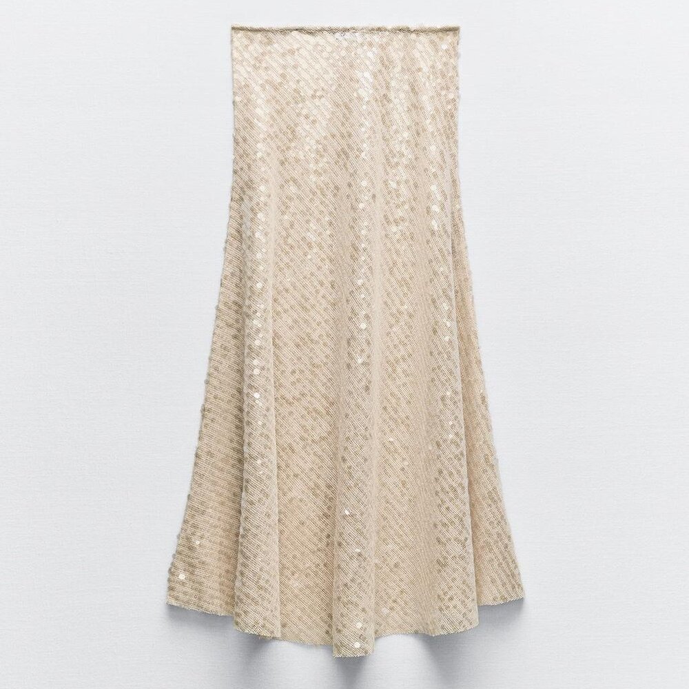 Zara sequin skirt